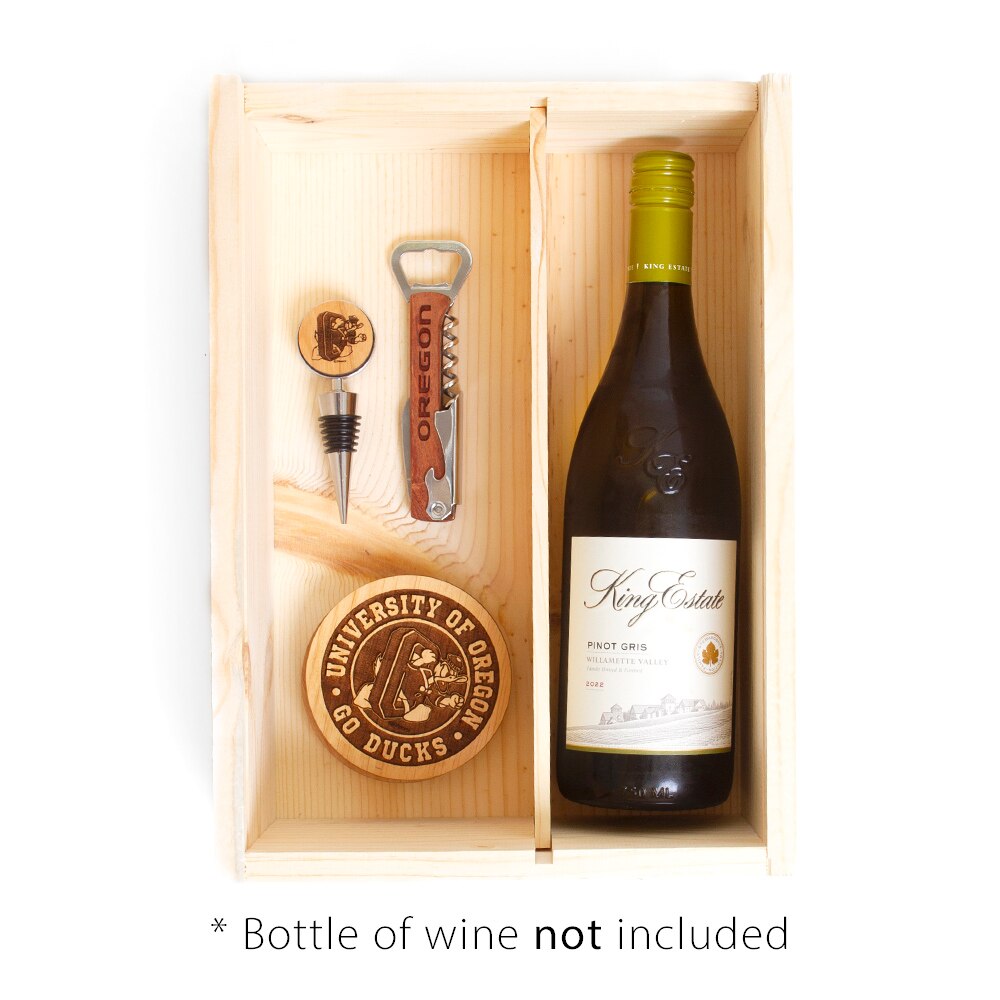 DTO, Timeless Etchings, Brown, Collectibles, Wood, Home & Auto, 4 piece coaster, Wine Key, Bottle stop, 706642